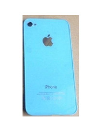 iPhone 4S Tampa Traseira Vidro Azul