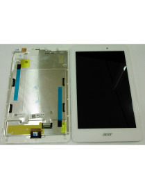 Acer A1-840 Display LCD + Touch Branco + Frame 