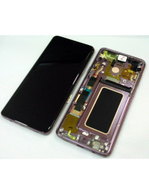Samsung GH97-21691B Galaxy S9 Plus SM-G965F Display LCD + Touch Preto + Frame Violeta 