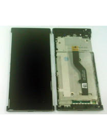 Display LCD + Touch + Frame Preto Sony Xperia XA1 Plus G3421 G3423