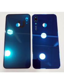 Huawei P20 Lite Nova 3E Tampa Traseira Azul + Vidro Lente da Câmera ane-l02