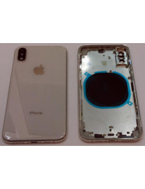 iPhone XS A2097 A2100 Chassi Carcaça Central Frame + Tampa Traseira Branca