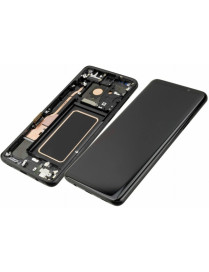 Samsung GH97-21691A Galaxy S9 Plus SM-G965F Display LCD + Touch Preto + Frame Preto 