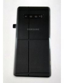 Tampa Traseira prisma preto Samsung Galaxy S10 plus S10+ SM-G975F GH82-18406A Service Pack