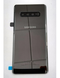 Tampa Traseira Cerâmica preta Samsung Galaxy S10 plus S10+ SM-G975F GH82-18867A Service Pack