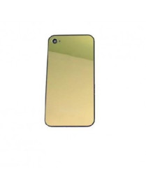 iPhone 4S Tampa Traseira Vidro Dourado