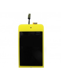 iPod Touch 4 Display LCD + Touch Amarelo + Botão Home Amarelo