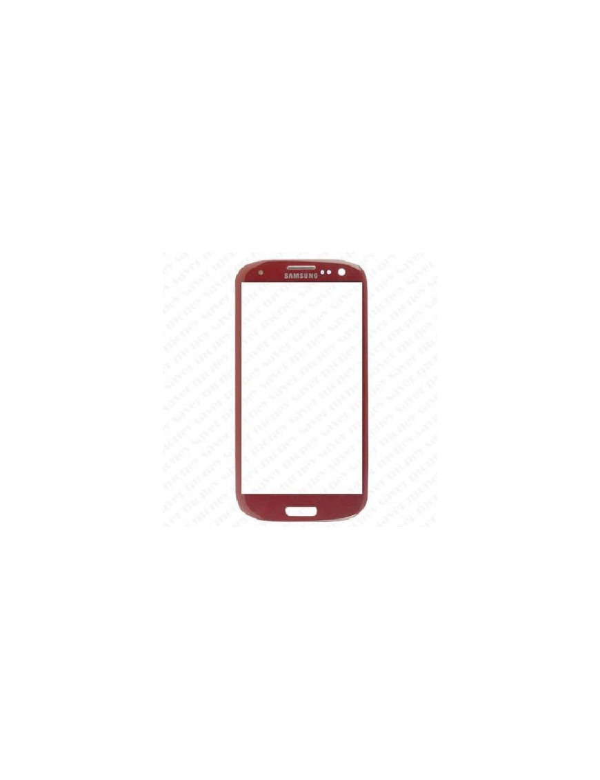 Samsung Galaxy S3 I9300 Vidro Vermelho gorilla glass 