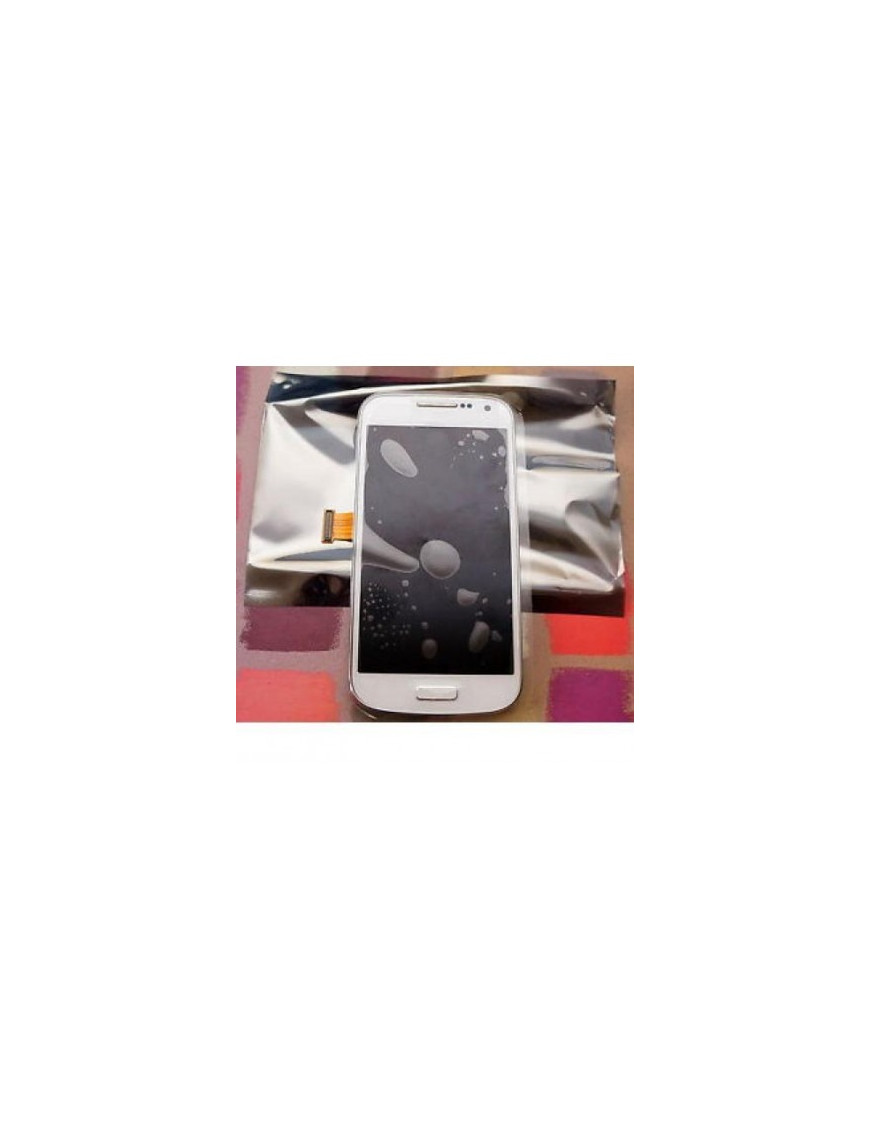 Samsung I9195 S4 Mini LTE Display LCD + Touch + Frame Branco 