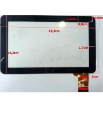 Touch Tablet Universal 9' Preto Sunstech tab900, OPD-TPC0155 HD, ZHC-98V-112A, MF-358-090F-2