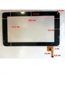 Touch Tablet Universal 7' Preto PB70DR9011-R1, 8-6221 JYT