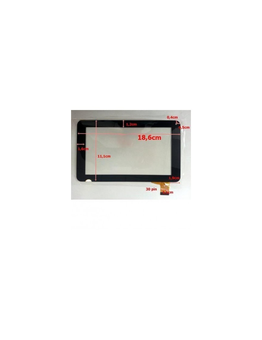 Touch Tablet Universal 7' Preto Y7Y007(86V) / TPT-070-179F