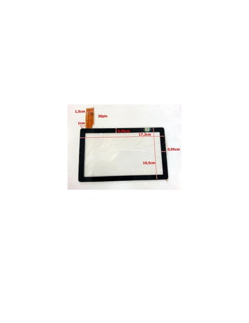 Touch Tablet Universal 7' Preto ZK-6131-FPC QX