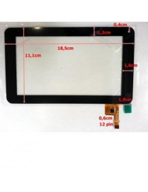 Touch Tablet Universal 7' Preto FPC-TP070072(DR1334)-00