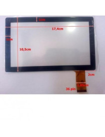 Touch Tablet Universal 7' Preto CTP-016A