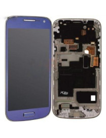 Samsung I9195 S4 Mini LTE Display LCD + Touch + Frame Azul 