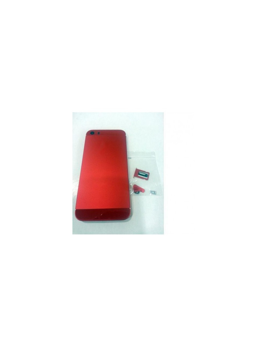 iPhone 5S Chassi Carcaça Central + Tampa Traseira Vermelho
