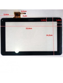 Touch Tablet Universal 9' Preto QSD E-C9011-01
