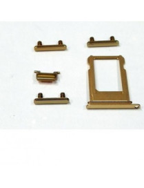 iPhone 7 Kit 5 Peças Gaveta cartão SIM + botões Dourado