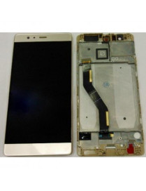 Huawei Ascend P9 Plus Display LCD + Touch Dourado + Frame 