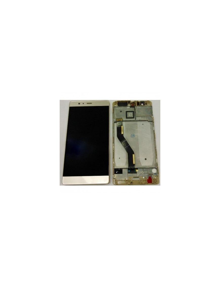 Huawei Ascend P9 Plus Display LCD + Touch Dourado + Frame 