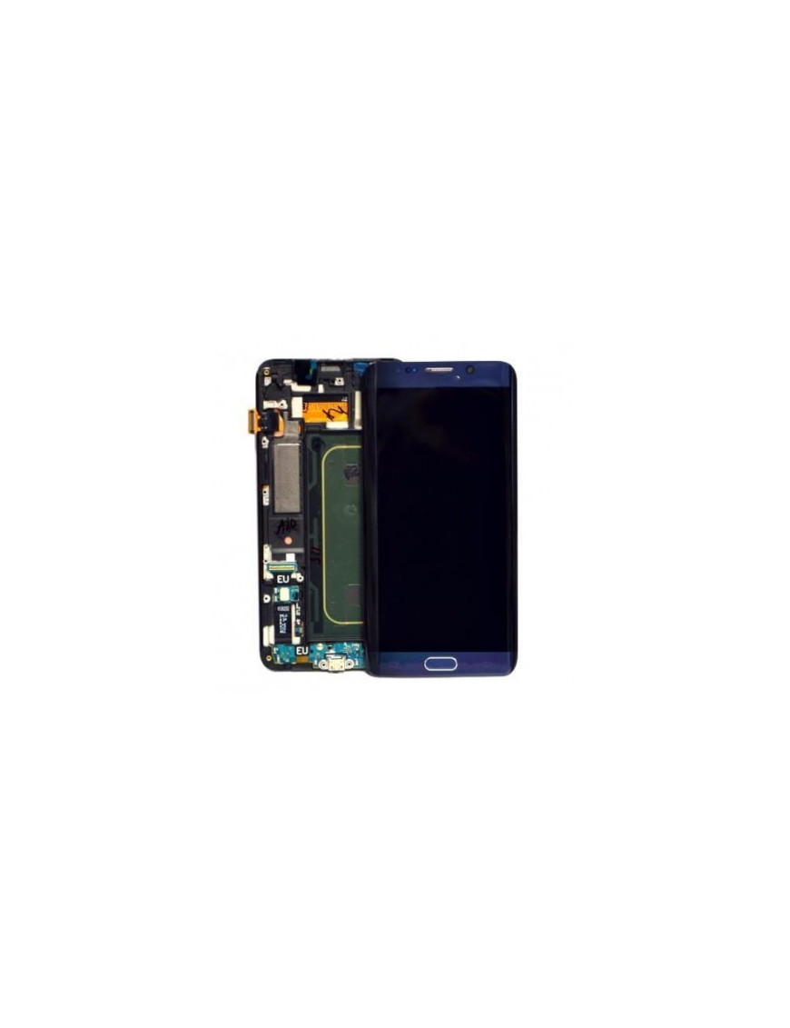 Samsung SM-G928F Galaxy S6 Edge Plus GH97-17819B Display LCD + Touch Azul + Frame 