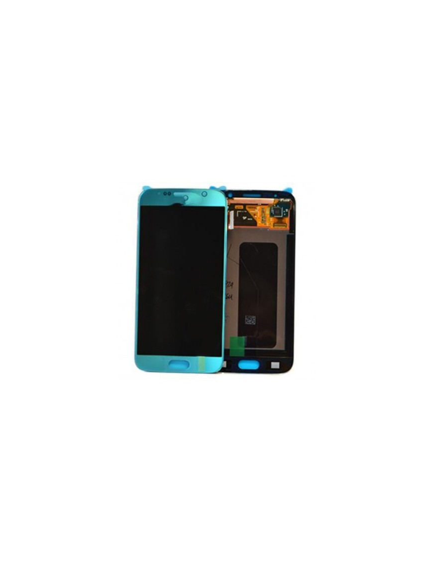 Samsung SM-G920F Galaxy S6 GH97-17260D Display LCD + Touch Azul Claro 