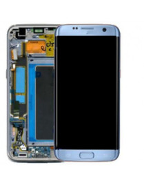 Samsung GH97-18533G G935F Galaxy S7 Edge Display LCD + Touch Azul + Frame 