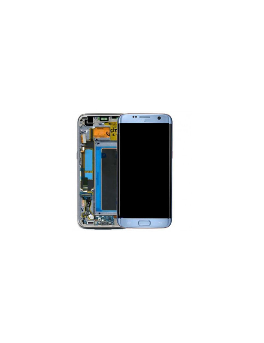 Samsung GH97-18533G G935F Galaxy S7 Edge Display LCD + Touch Azul + Frame 