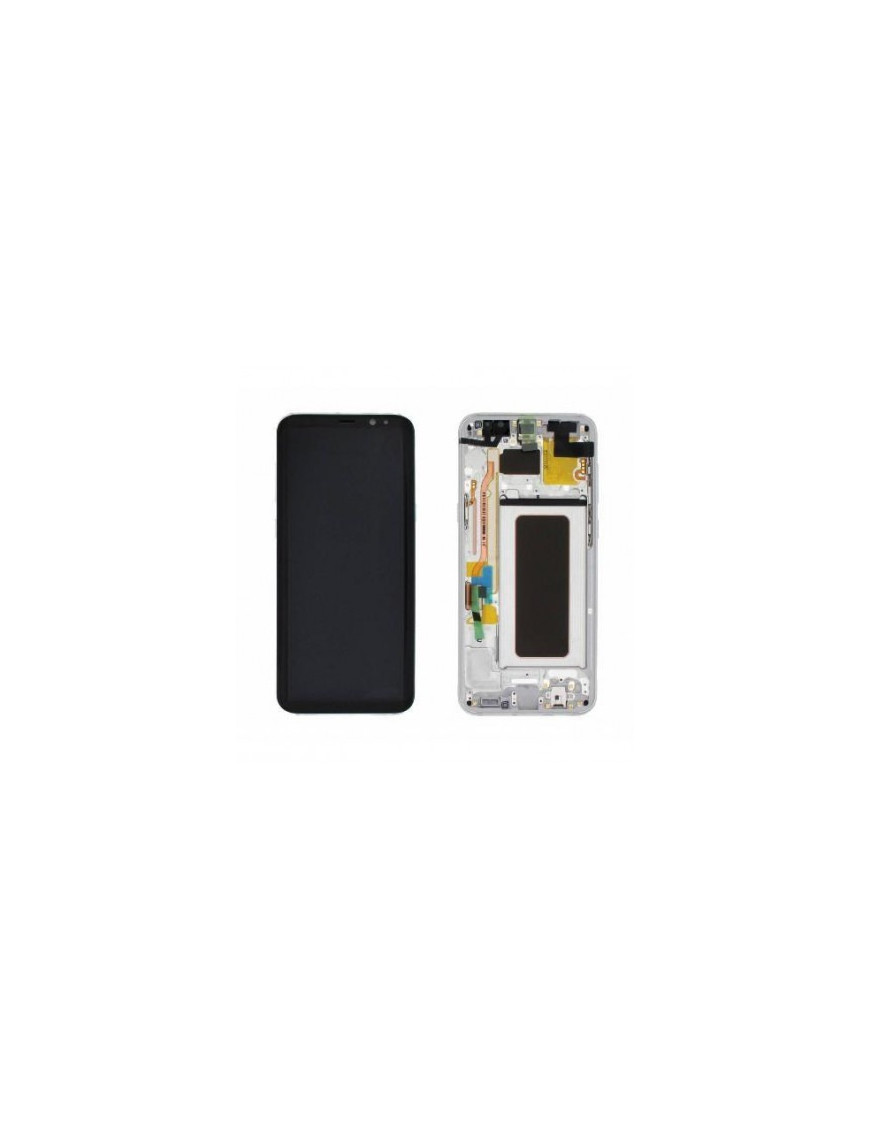 Samsung GH97-20470B Galaxy S8 Plus G955F Display LCD + Touch Prata 