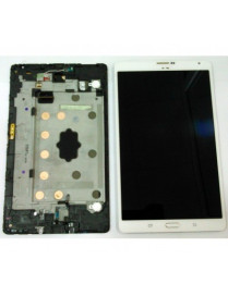 Samsung Galaxy Tab S 8.4 4G SM-T705 Display LCD + Touch Branco + Frame 