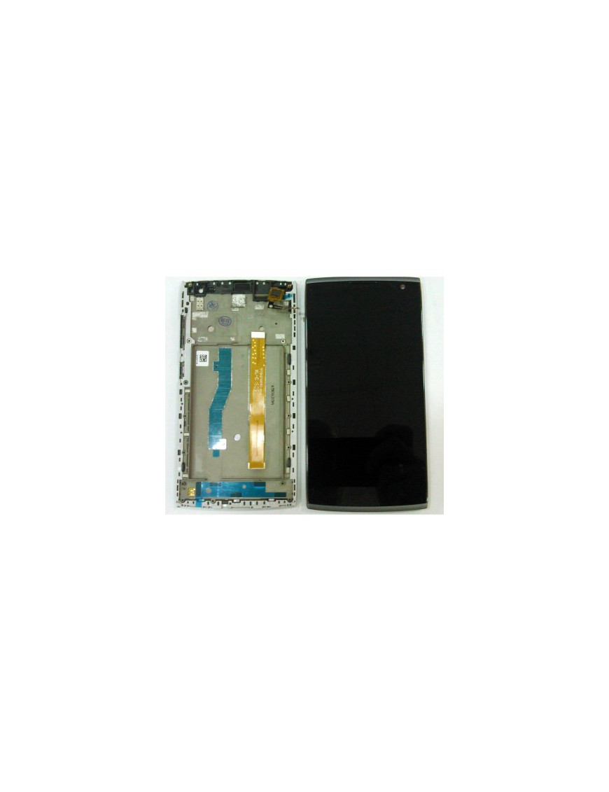 Alcatel M812 Orange Nura Display LCD + Touch Preto + Frame 