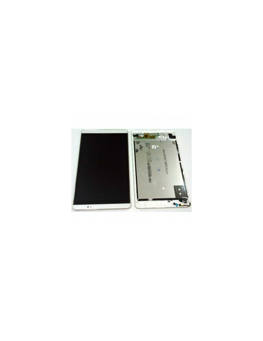 Huawei Mediapad M2 Display LCD + Touch Branco + Frame 
