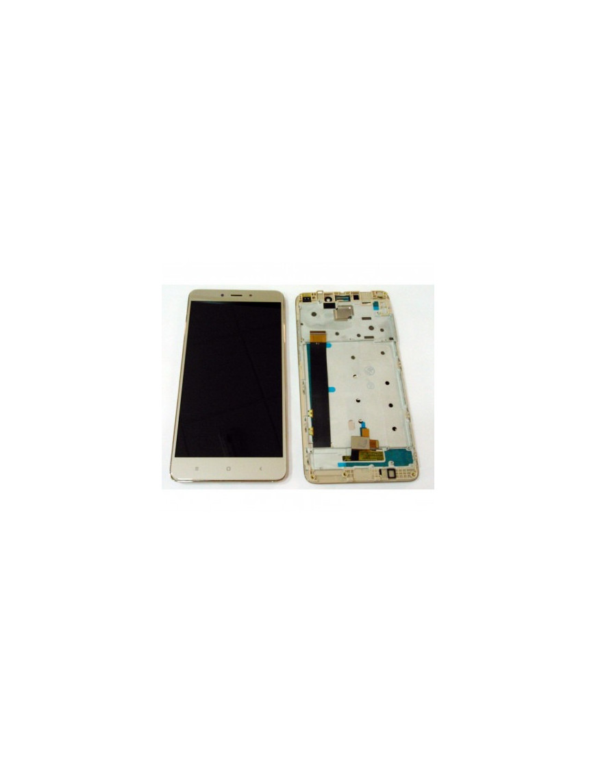 Xiaomi Redmi Note 4 Note 4 Pro Display LCD + Touch Dourado + Frame  Versão 1 Helio