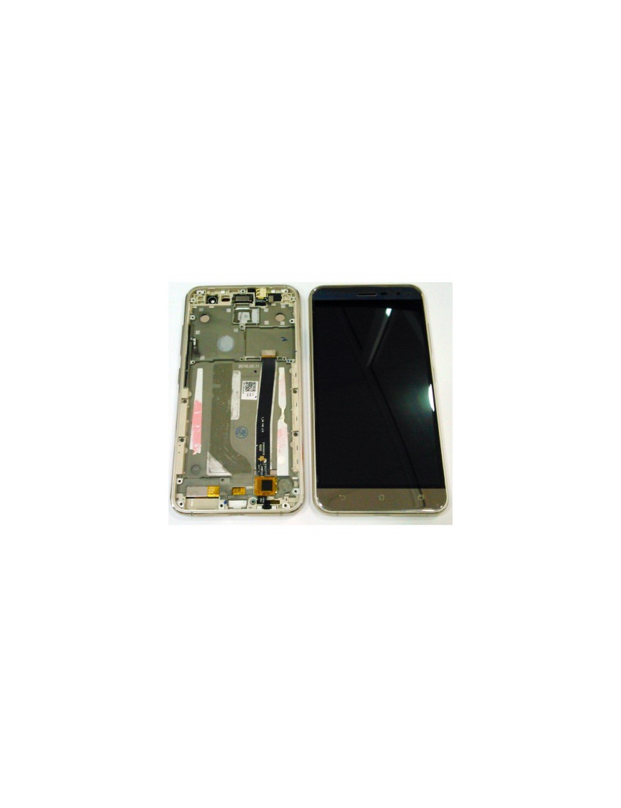 Asus ZenFone 3 ZE520KL Display LCD + Touch Dourado + Frame 