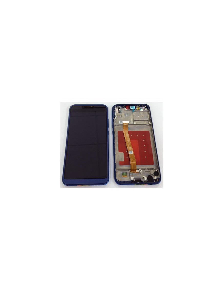 Huawei P20 Lite Nova 3E Display LCD + Touch Azul + Frame 