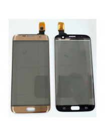 Samsung Galaxy S7 Edge SM-G935F Vidro Dourado + Película digitalizadora