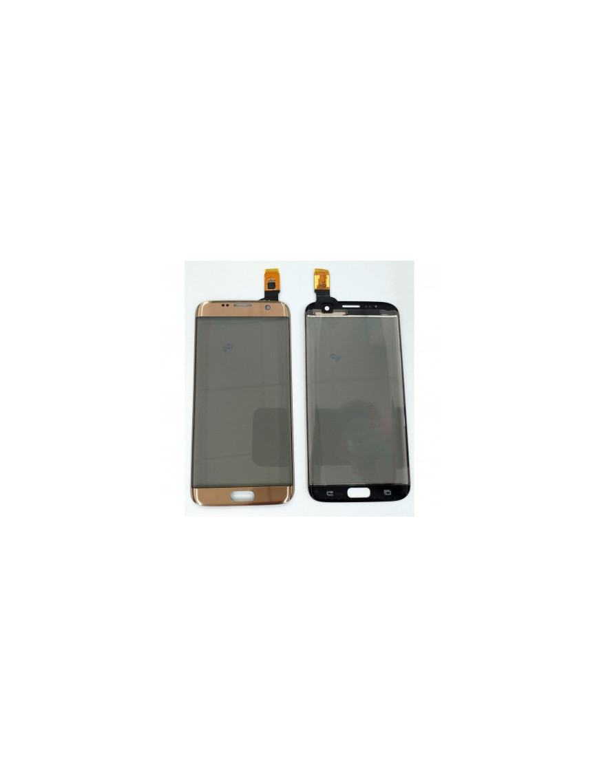 Samsung Galaxy S7 Edge SM-G935F Vidro Dourado + Película digitalizadora