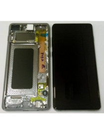 Samsung GH82-18849A Galaxy S10 Plus S10+ SM-G975F Display LCD + Touch Preto + Frame Preto 