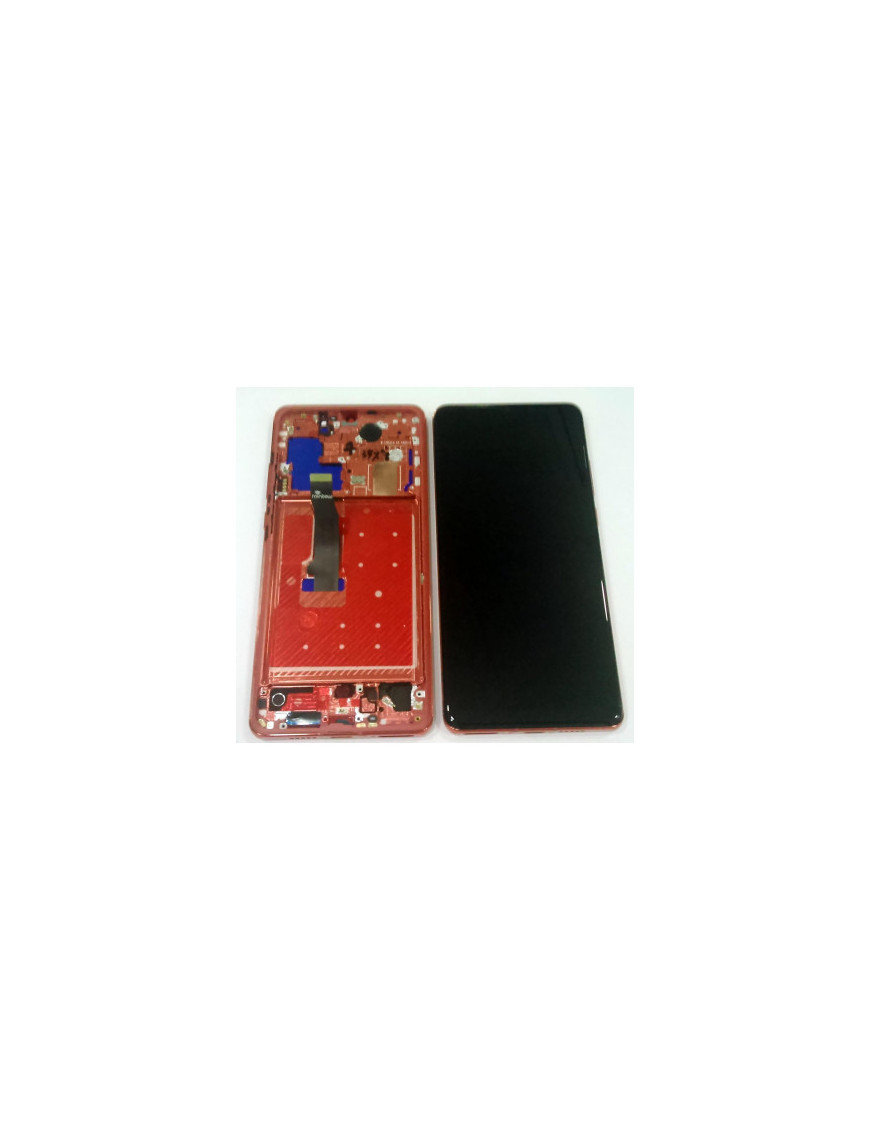 Display LCD + Touch + Frame Vermelho Compatível Huawei P30 Pro VOG-AL00 VOG-AL10 VOG-L09 VOG-L29 VOG-TL00