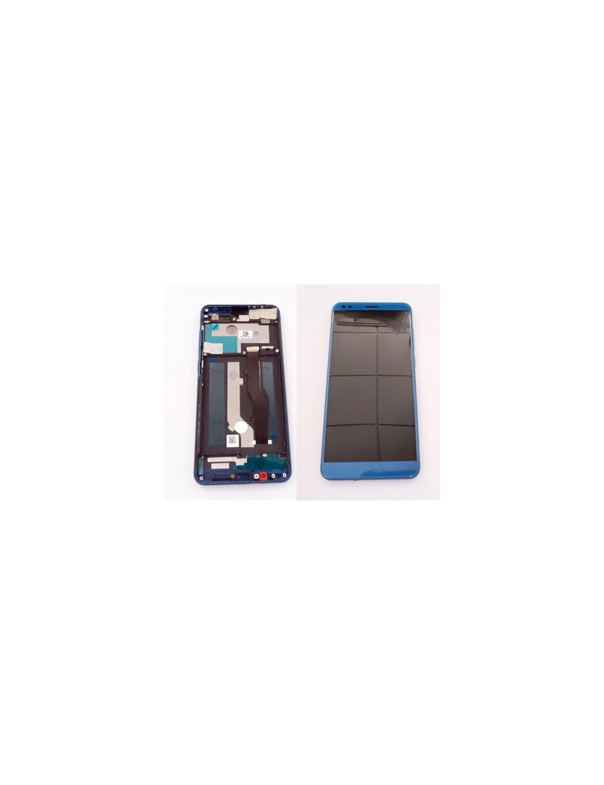 Display LCD + Touch Azul + Frame Azul ZTE Blade V9