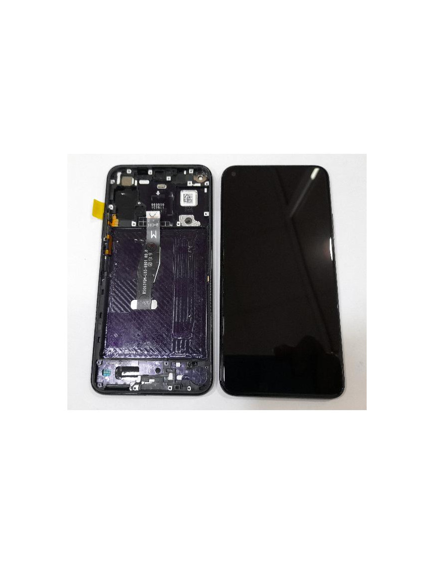 Display LCD + Touch preto + Frame violeta Huawei Honor 20 Pro YAL-L41 #*
