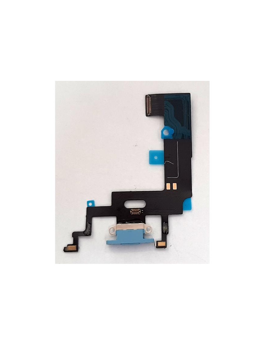 Flex Conector de Carga azul iPhone XR A2105 A2108 Compatível