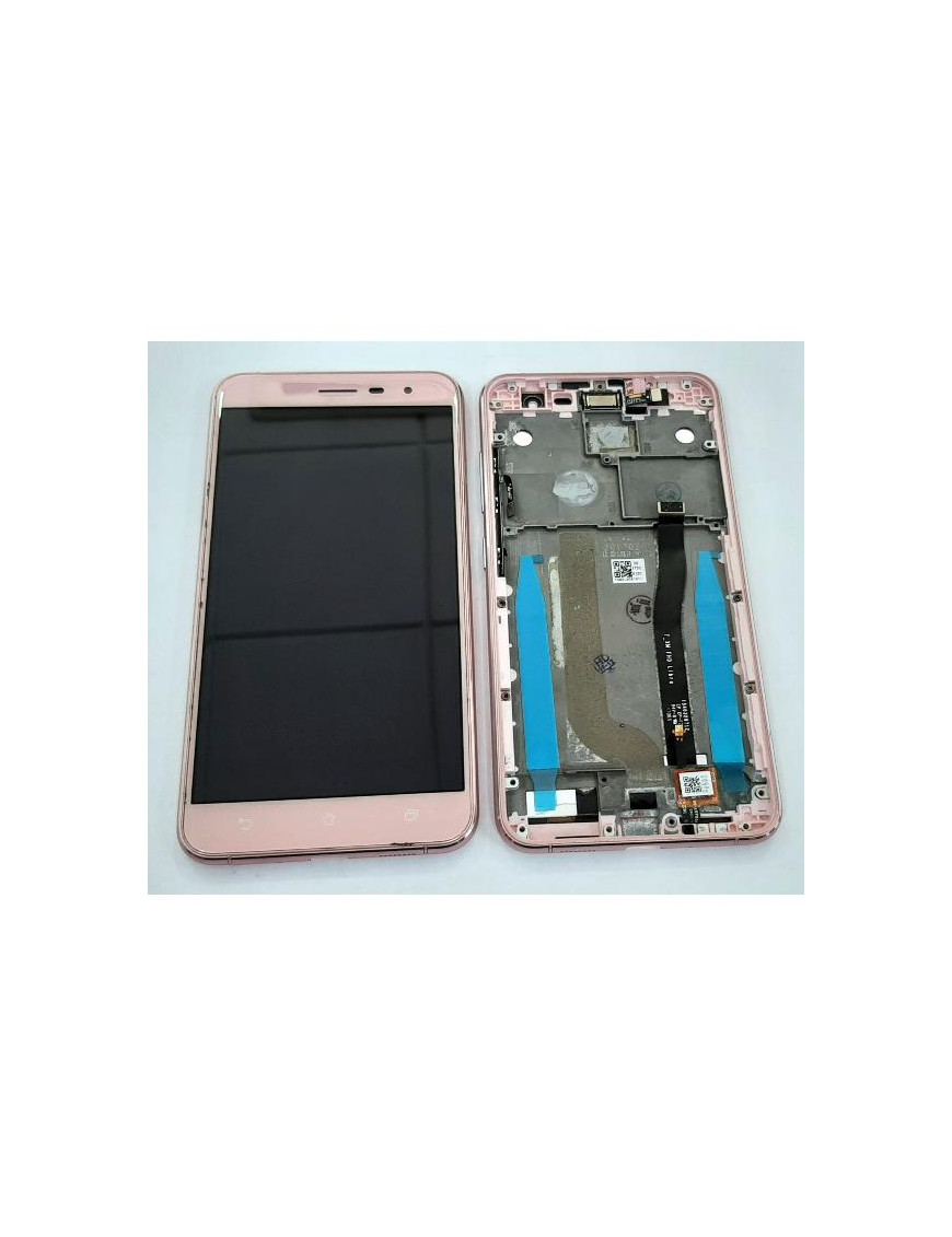Display LCD Asus ZenFone 3 ZE520KL + Touch rosa + Frame rosa