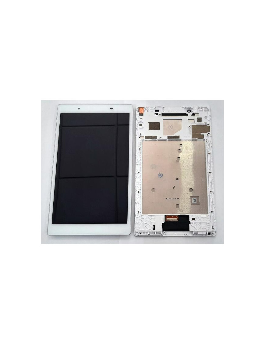 Display LCD Lenovo Tab 4 TB-8604 + Touch branco + Frame branco