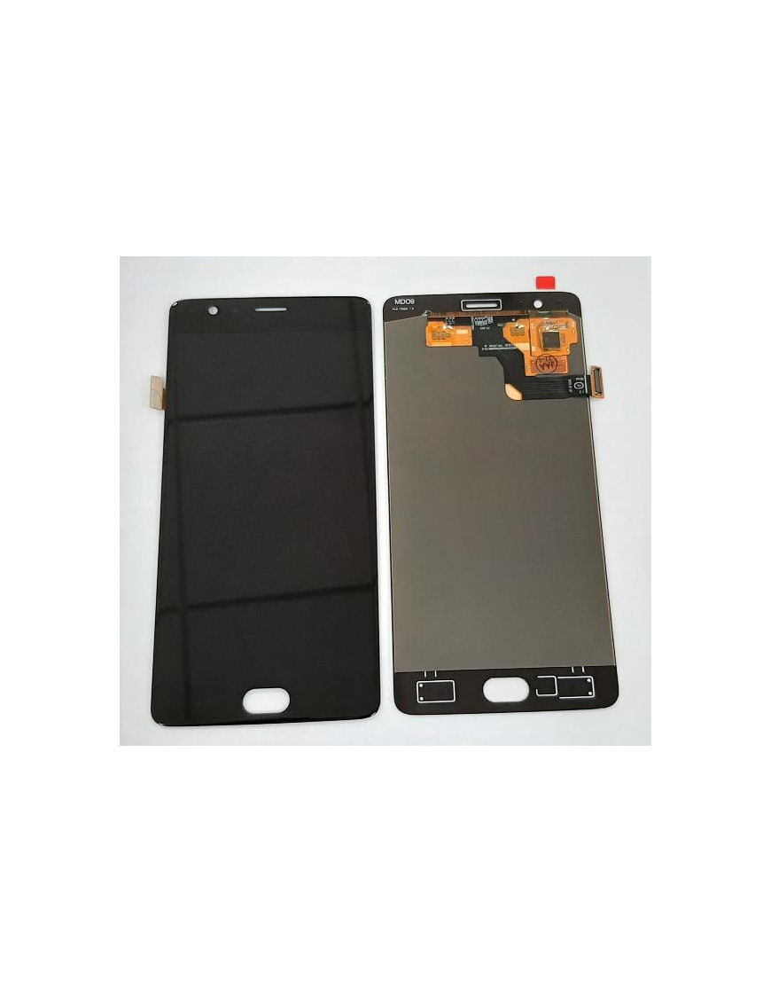 Display LCD OLED Oneplus 3 A3000 A3003 DX + Touch preto Compatível