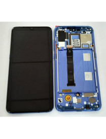 Display LCD OLED Xiaomi Mi 9 MI9 DK + Touch preto + Frame azul Compatível