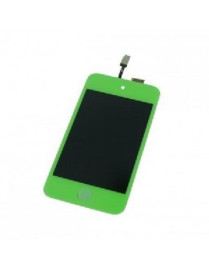 iPod Touch 4 Display LCD + Touch Verde + Botão Home Verde