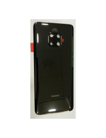 Huawei Mate 20 Pro Tampa Traseira Preta + Vidro Lente da Câmera