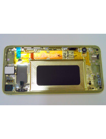 Samsung GH82-18852G Galaxy S10e SM-G970F Display LCD + Touch Preto + Frame Amarelo 